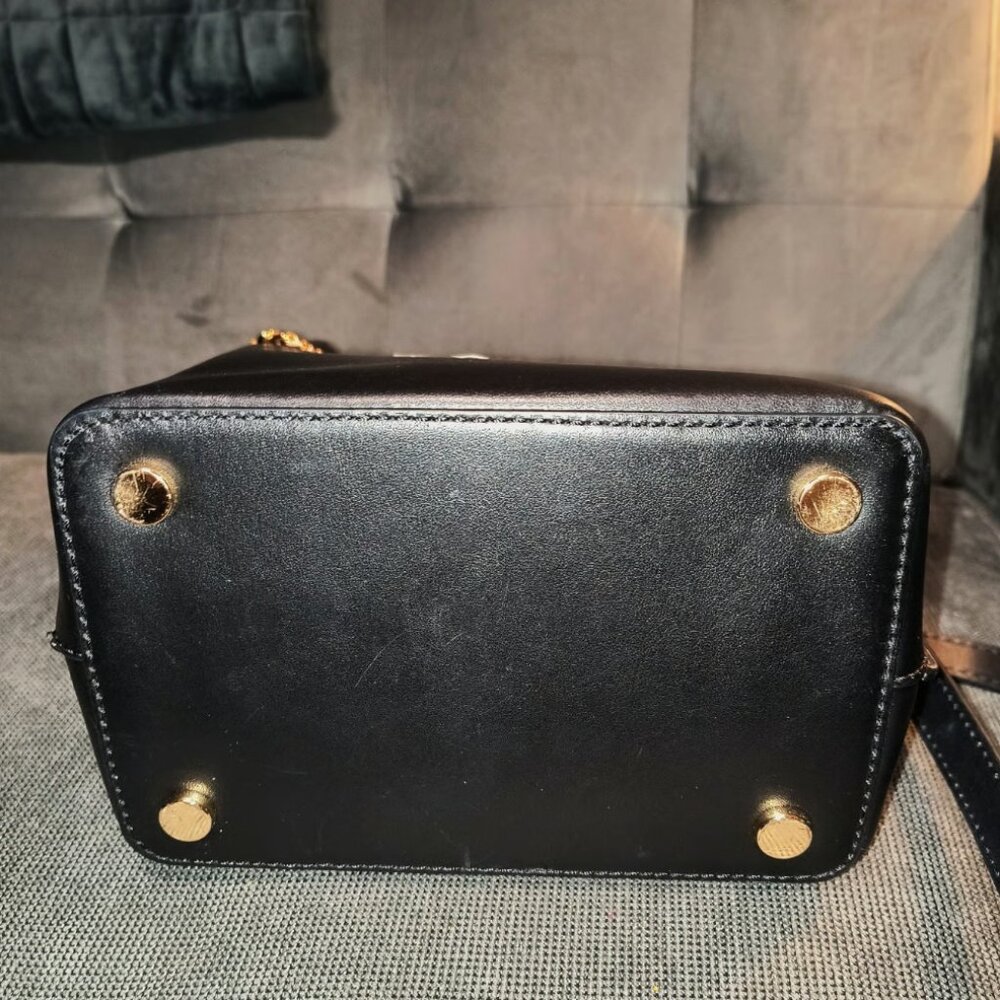 NWT Michael Kors Black Hamilton Legacy Medium Messenger/Crossbody Purse - Picture 9 of 12
